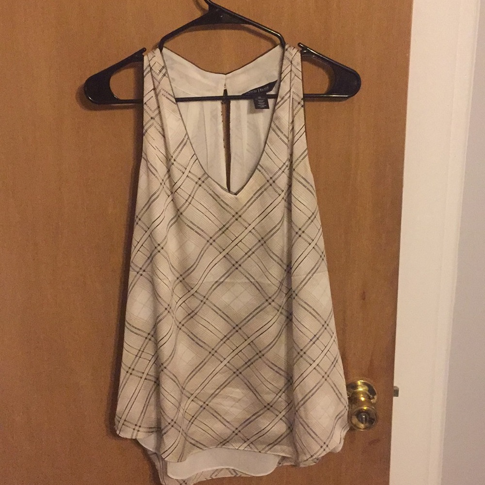 White House Black Market V-Neck Blouse